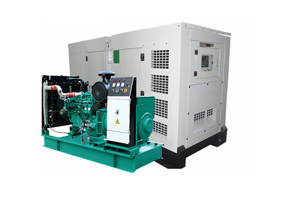 250kw Silent Type Diesel Generator Dengan mesin Cummins dan ABB / SOCOMEC ATS