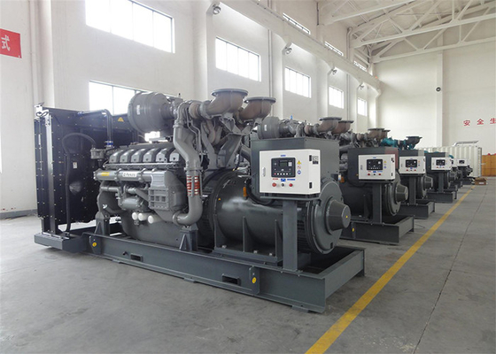20 -2500kw Cummins Stamford Diesel Generator Set Untuk Konstruksi