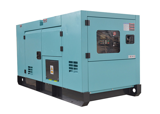 Air Cooled 3 Phase 12kw / 15kva Diam Diesel Generator Set Untuk Digunakan Di Rumah