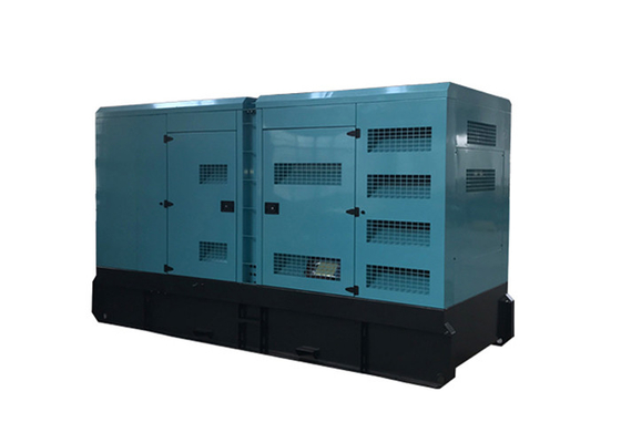 500kva 400kw Kedap Suara Diesel Container Generator Set CE / Sertifikat ISO9001