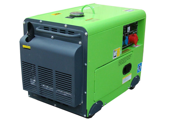 5KW Generator Portabel Kecil Super Silent Dengan Diesel 186FAE Mulai Listrik