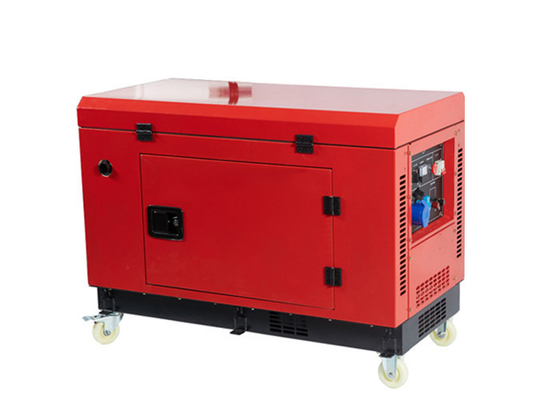 Electrial Start 3 Phase Silent 10kw Portable Diesel Generator 3000 Rpm Kecepatan