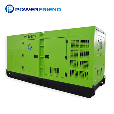 Iveco diesel generator 350kw hijau diam rendah rpm 413kva generator listrik