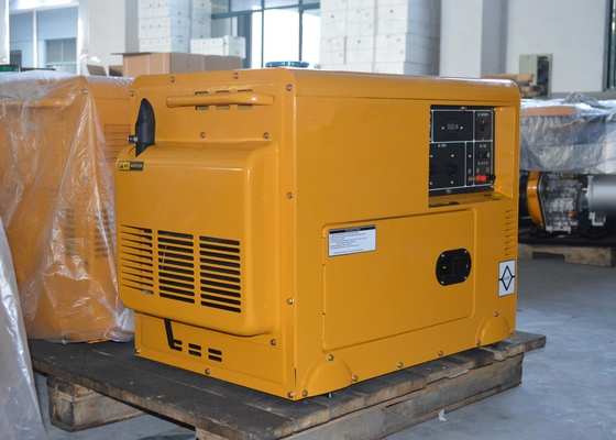 Mulai Listrik 7KW 7KVA Generator Diesel Kecil Portable Home Use Generator