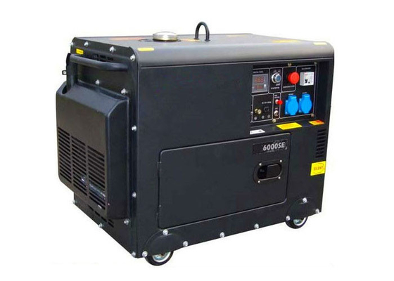 Fase tunggal listrik diesel generator portabel set 220v 5kva Untuk Rumah