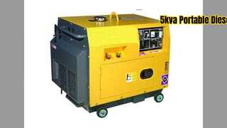 Solusi Tenaga Portabel Generator Diesel 5kva