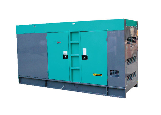 Mulai Listrik Water Cooled 3 Phase Diesel Generator Silent Type 125KVA 100kW
