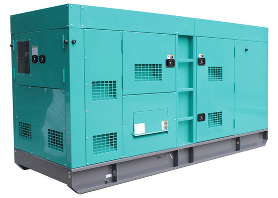 Set Pembangkit Kedap Suara 240kw Standby Mesin Merk FPT Super Senyap