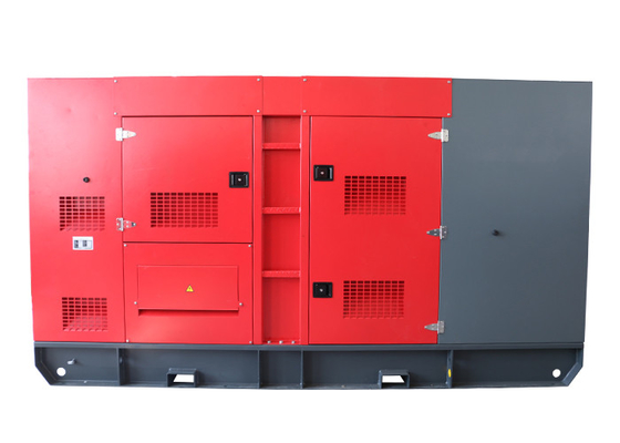 Standby 220kw Diesel Generator Soundproof Set Iveco Mesin Oleh FPT