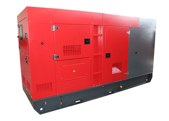 Air Cooled 100 Kw Generator FPT Diesel Daya Silent Generator Yang Sangat Baik