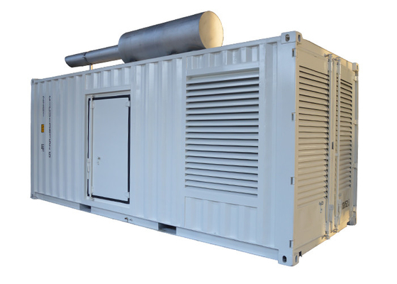 20Ft Containerized Container Diesel Generator Set 750Kva 600Kw Pendingin Air