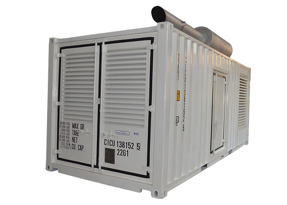 800KW KTA38-G5 Container Type Genset Cummins Power Generator Dengan Stamford