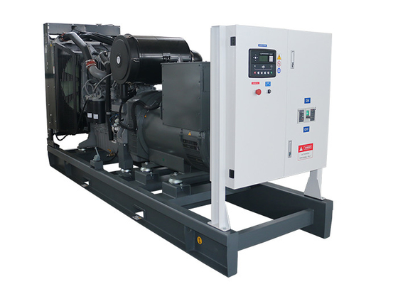 Generator Diesel Perkins yang Dingin Air Senyap Set Daya Utama 400kw / 500kva