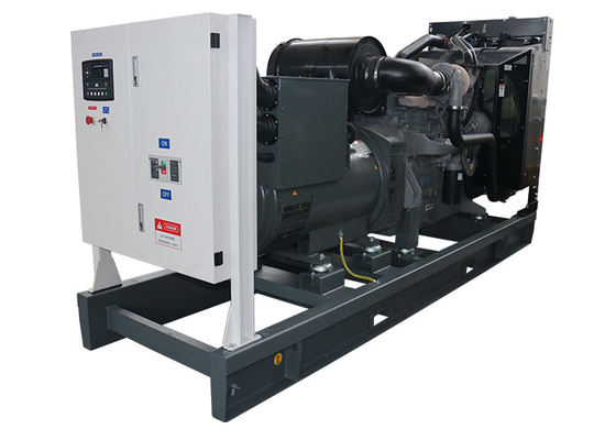 Generator Diesel Perkins yang Dingin Air Senyap Set Daya Utama 400kw / 500kva