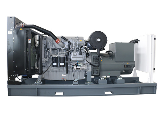 Generator Diesel Perkins yang Dingin Air Senyap Set Daya Utama 400kw / 500kva