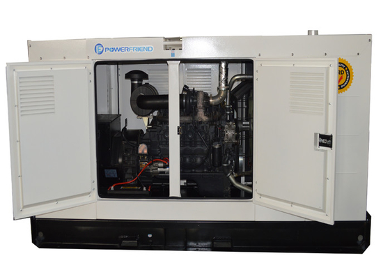100KVA FPT Diesel Generator Putih Warna Smartgen Controller MECC Alternator