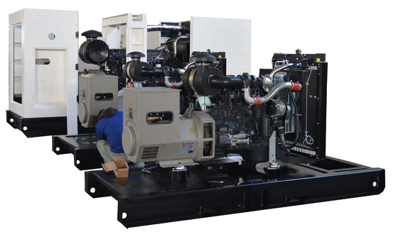 200KW Diesel Generator Set Italia FPT Merek Mecc Alternator Controller