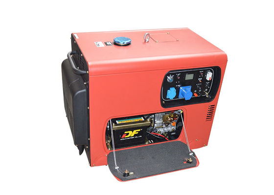 Generator Portabel Kecil 10KVA dengan Kecepatan Mesin 3000rpm/3600rpm dan Daya Keluaran 5Kw