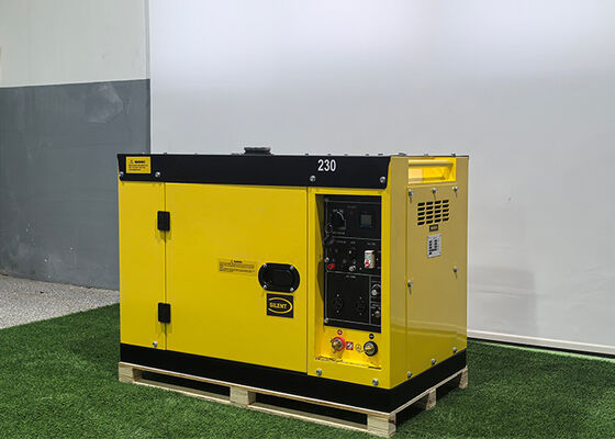 Generator Las Diesel 220A 50hz 60hz Generator Diesel Listrik Dengan Fungsi Las