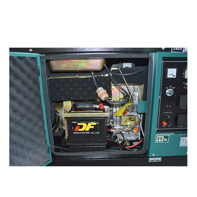 Generator kecil portabel kompak dengan 1 outlet DC 3000rpm/3600rpm Kecepatan mesin dan 5Kw output power