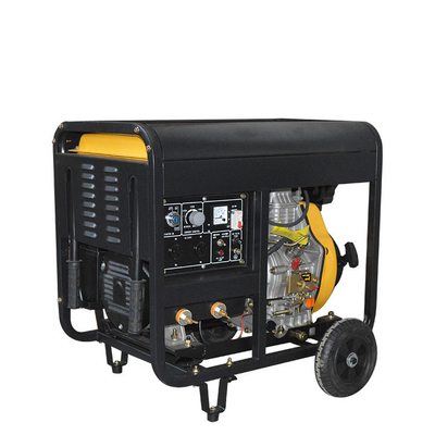 Air Cooled Open Tipe 300A Diesel Welder Generator 2V88FAE Set Untuk Mesin Las
