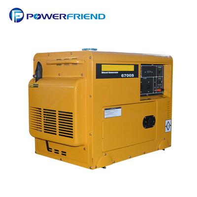 Kipor Diesel Generator Set 5kw Diesel Powered Generator Super Diam Untuk Rumah