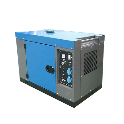 CE Super Silent Diesel Generator Portabel Kecil 4.5KW 5KVA Udara Didinginkan Dengan AVR
