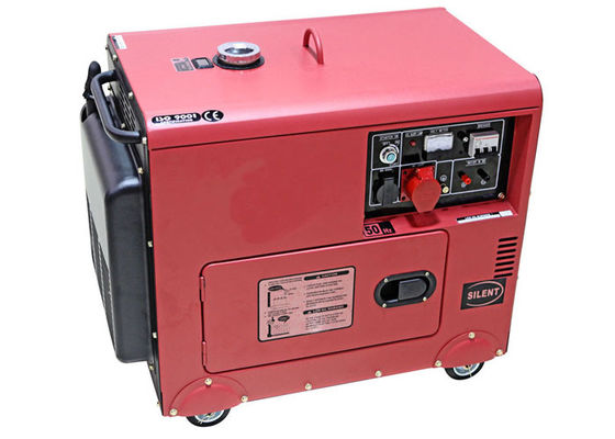 Tenaga Diesel 5000w 5kw Generator listrik portabel kecil tipe silent 186FAE Engine