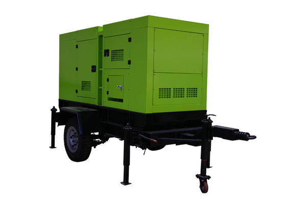 Mobile TRAILER Lovol power generator listrik dengan roda 25kva ke 183kva